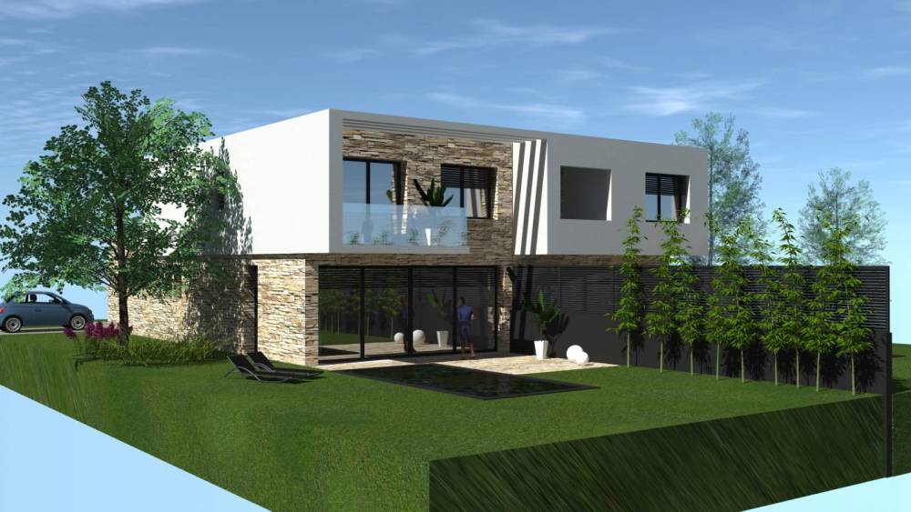 Construction de 2 villas jumelées à Saint Raphaël_y (1)