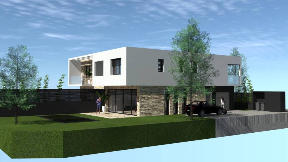 Construction de 2 villas jumelées à Saint Raphaël_y