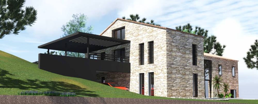 Villa D - Rénovation d_un hangar agricole à (3)