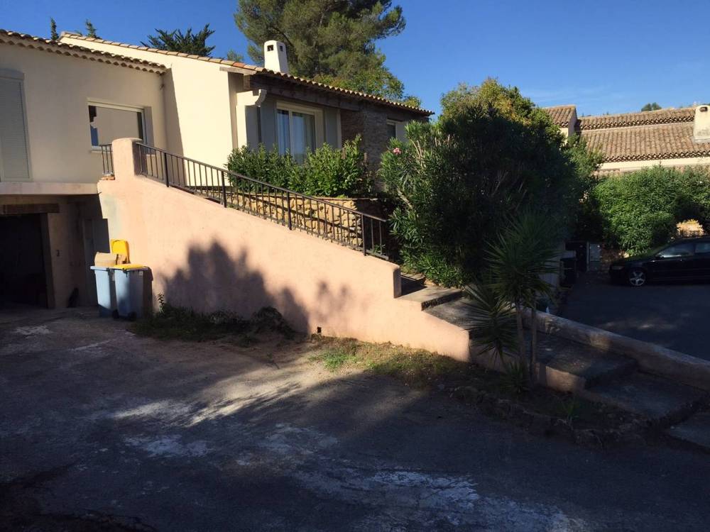 modification des espaces près de Grimaud